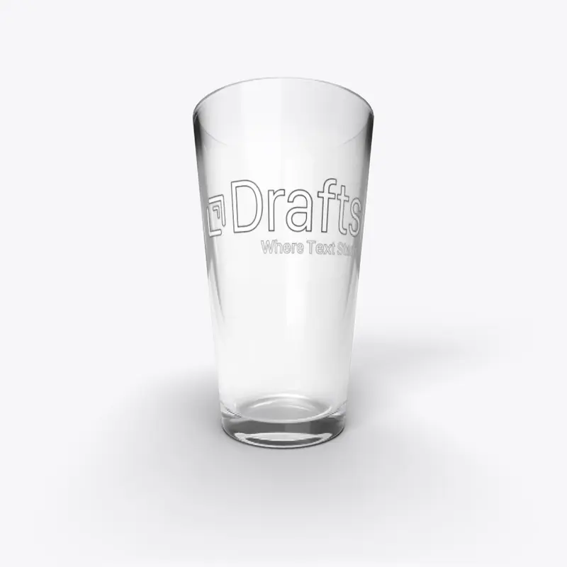 Drafts Pint Glass